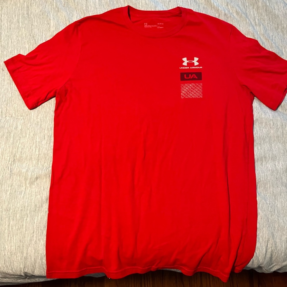 Red Under Armour Shirt